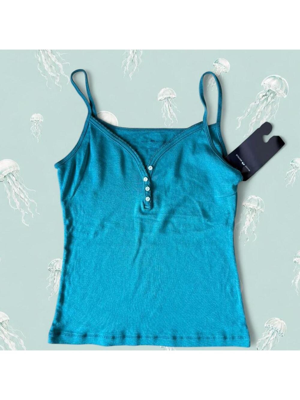 Brandy Melville teal Lorene tank